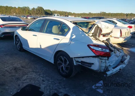 2016 Honda Accord Lx z USA, uszkodzony, nr VIN 1HGCR2F30GA058955